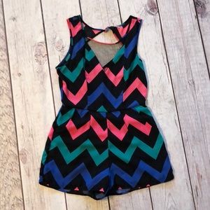 Chevron Romper